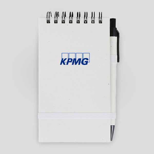 Recycled Milk Carton Notepad with Pen