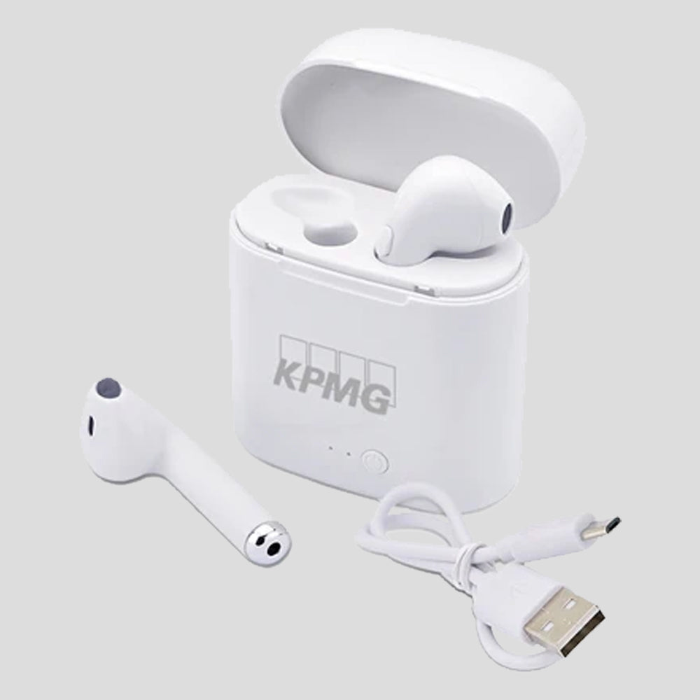 Écouteurs Bluetooth Atune avec étui de chargement