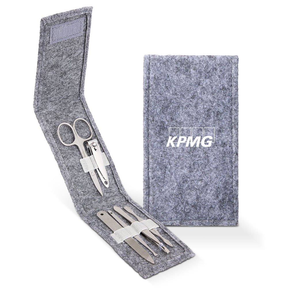 Recycled Felt 6-Piece Manicure Set