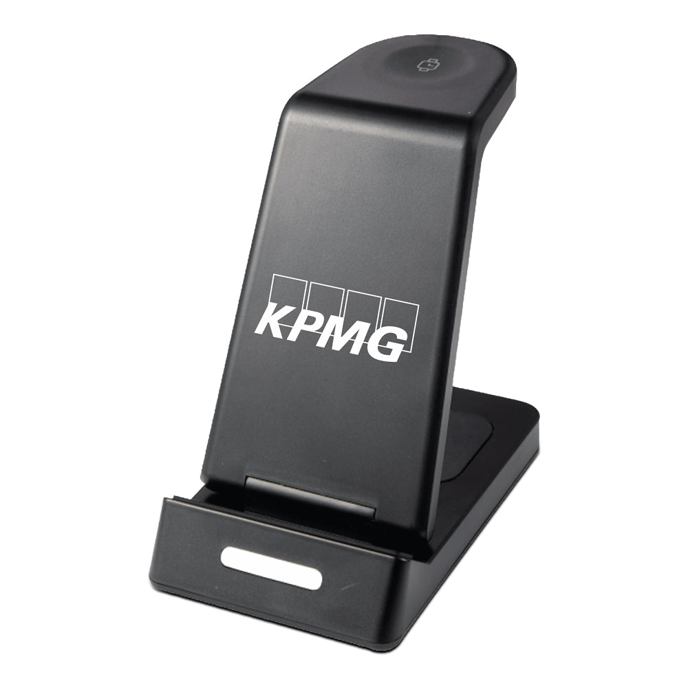 TriCharge 3-in-1 Wireless 15W Charging Stand