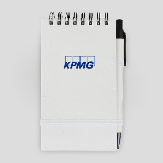 Recycled Milk Carton Notepad with Pen