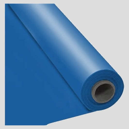 Papier cadeau bleu roi uni