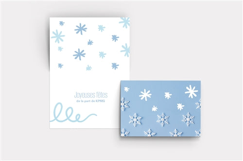 Holiday Snowflakes - French