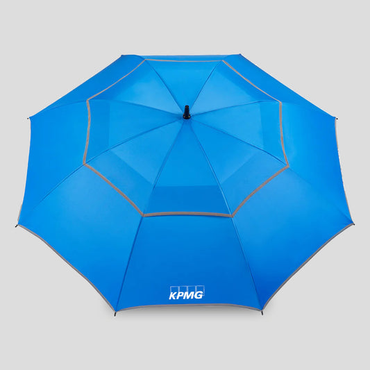 62" RPET Golf Umbrella w/ Reflective Trim