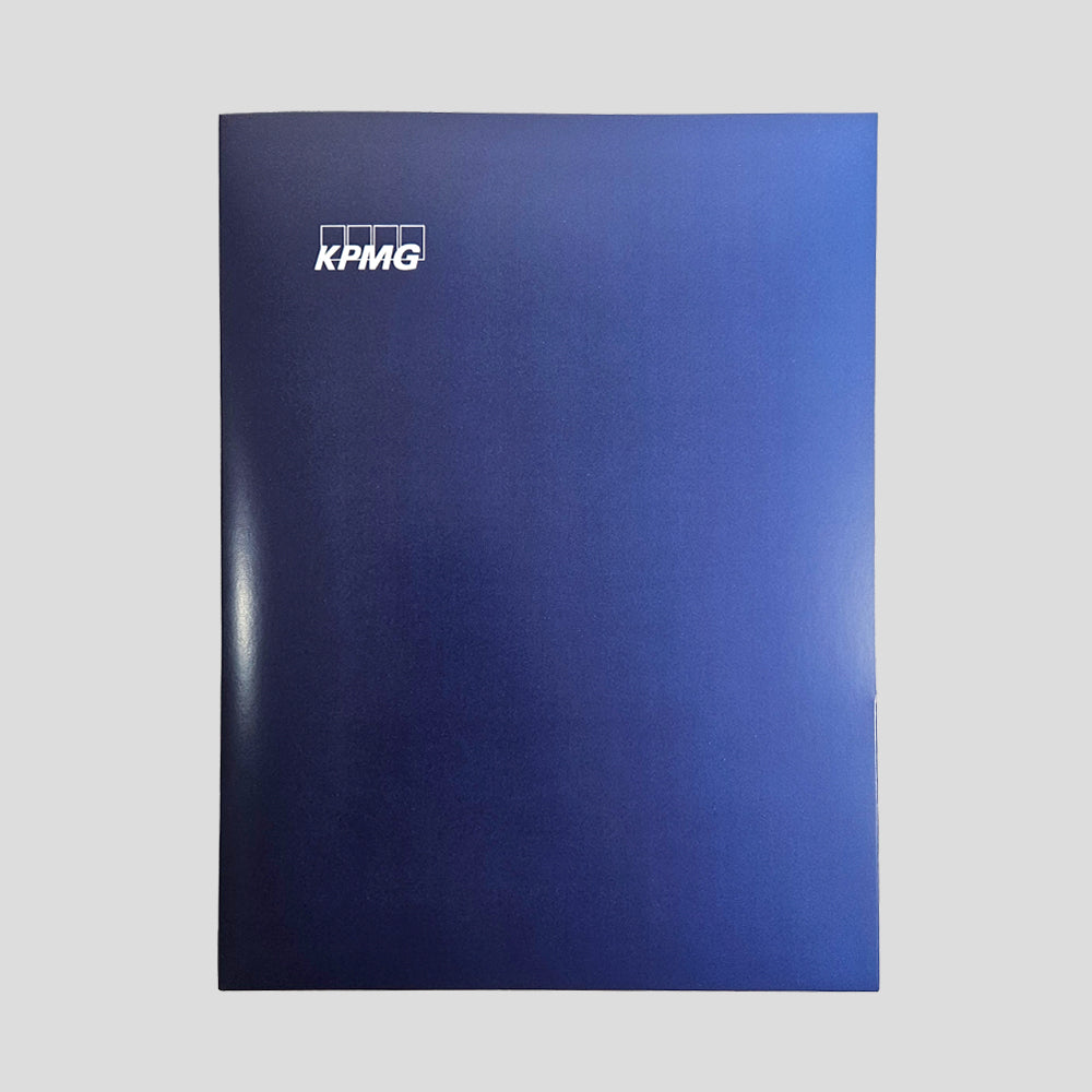 Dossier KPMG - 9 1/2 x 12, dos de 1/2 po