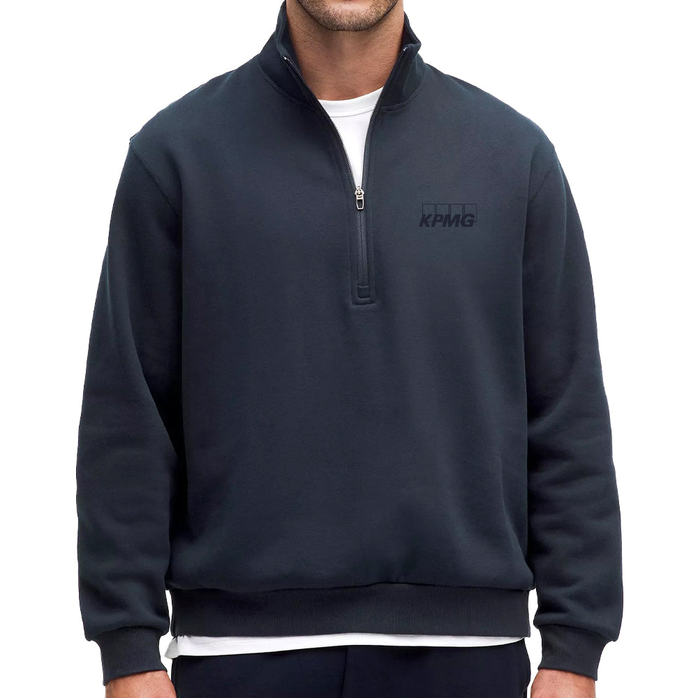 Steady State Half Zip Navy - Men's