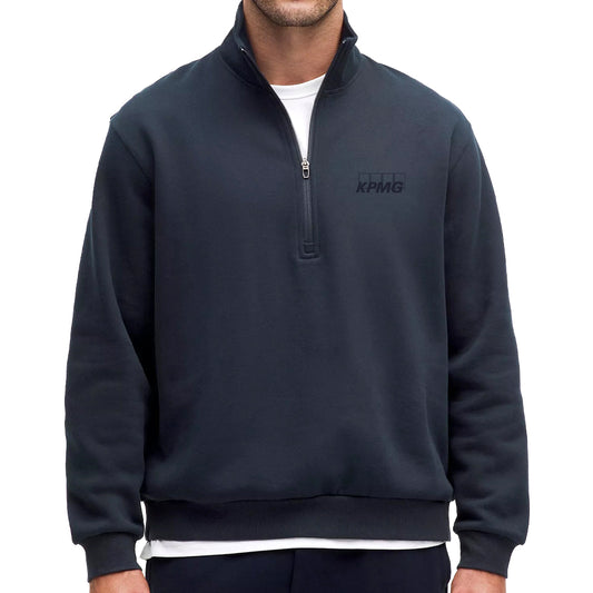 Steady State Half Zip Navy - Men's