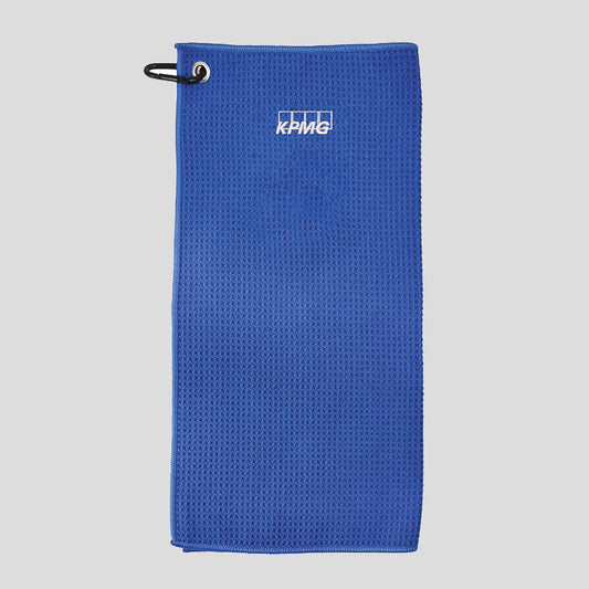 Serviette de golf gaufrée en microfibre