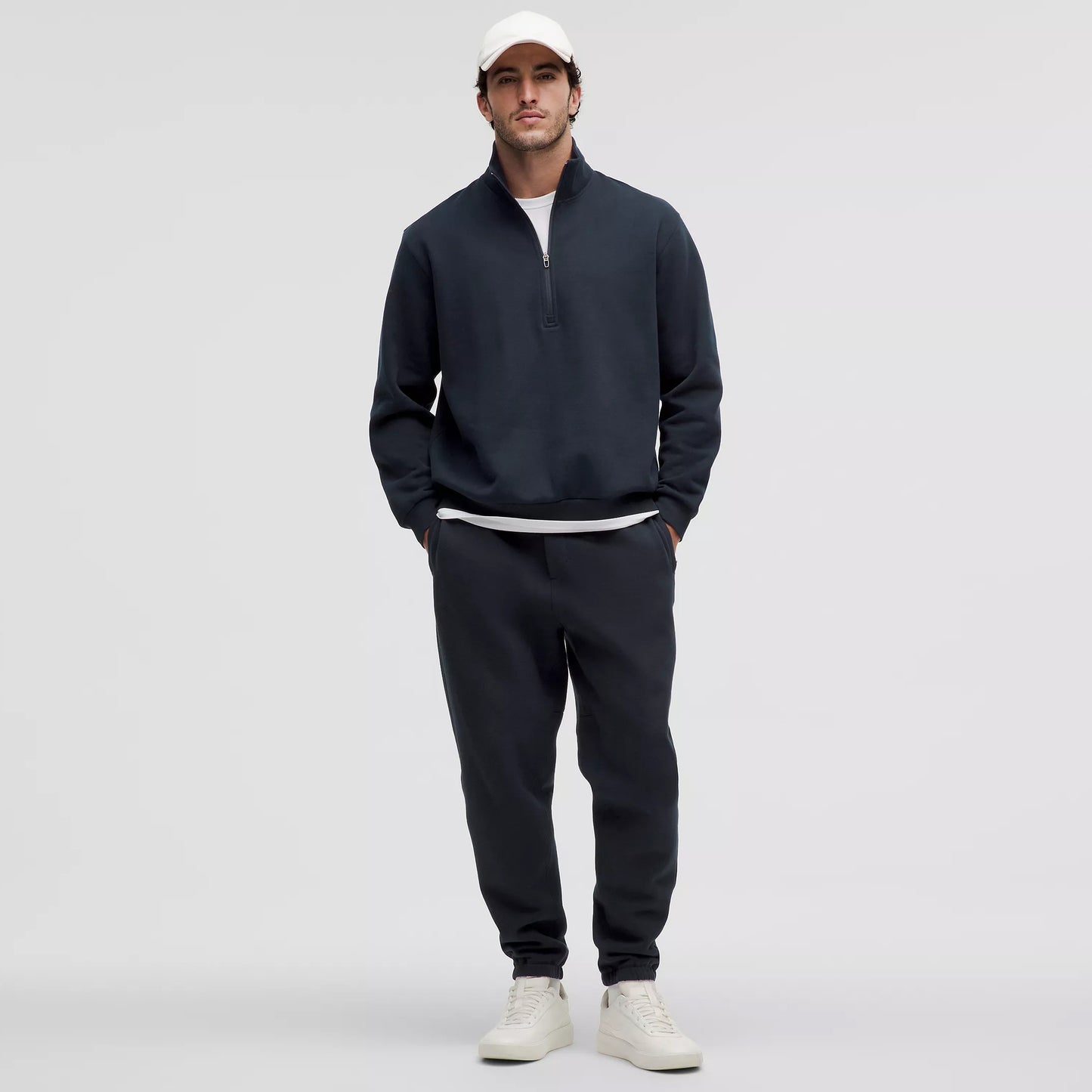 Steady State Half Zip Navy - Men's