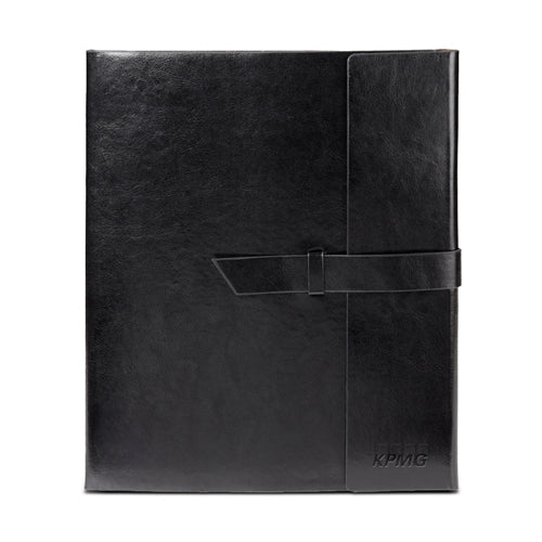 Fabrizio Refillable Portfolio Black